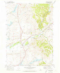 Download a high-resolution, GPS-compatible USGS topo map for Riverdale, ID (1973 edition)