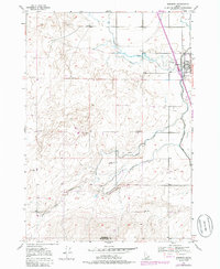 Download a high-resolution, GPS-compatible USGS topo map for Roberts, ID (1986 edition)