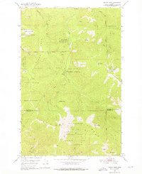 Download a high-resolution, GPS-compatible USGS topo map for Rochat Peak, ID (1976 edition)
