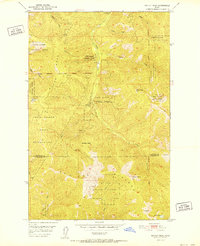 preview thumbnail of historical topo map of Kootenai County, ID in 1952