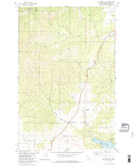 Download a high-resolution, GPS-compatible USGS topo map for Rockford Bay, ID (1982 edition)