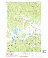 preview thumbnail of historical topo map of Kootenai County, ID in 1985