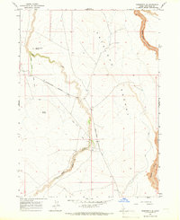 Download a high-resolution, GPS-compatible USGS topo map for Roseworth SE, ID (1966 edition)