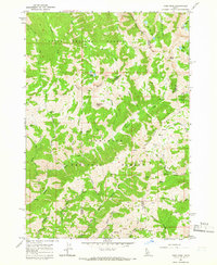 Download a high-resolution, GPS-compatible USGS topo map for Ross Peak, ID (1966 edition)