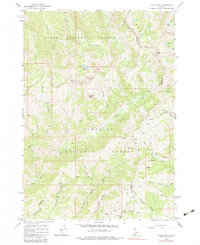 Download a high-resolution, GPS-compatible USGS topo map for Ross Peak, ID (1973 edition)