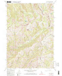 Download a high-resolution, GPS-compatible USGS topo map for Ross Peak, ID (1983 edition)