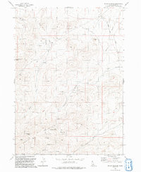 Download a high-resolution, GPS-compatible USGS topo map for Rough Mountain, ID (1992 edition)