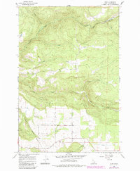 Download a high-resolution, GPS-compatible USGS topo map for Rudo, ID (1985 edition)