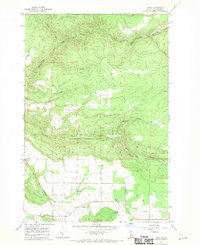 Download a high-resolution, GPS-compatible USGS topo map for Rudo, ID (1971 edition)