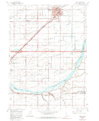 Download a high-resolution, GPS-compatible USGS topo map for Rupert, ID (1984 edition)