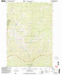 Download a high-resolution, GPS-compatible USGS topo map for Safety Creek, ID (2007 edition)