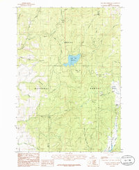 preview thumbnail of historical topo map of Gem County, ID in 1985