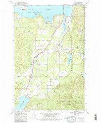 Download a high-resolution, GPS-compatible USGS topo map for Sagle, ID (1982 edition)