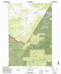 Download a high-resolution, GPS-compatible USGS topo map for Sanders, ID (1997 edition)