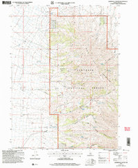 Download a high-resolution, GPS-compatible USGS topo map for Sandrock Canyon, ID (2006 edition)