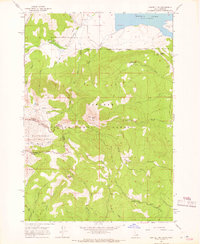 Download a high-resolution, GPS-compatible USGS topo map for Sawtell PK, ID (1966 edition)