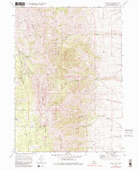 Download a high-resolution, GPS-compatible USGS topo map for Scout Mtn, ID (1984 edition)