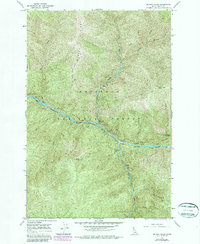 Download a high-resolution, GPS-compatible USGS topo map for Selway Falls, ID (1987 edition)