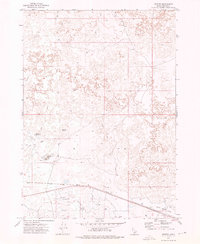 Download a high-resolution, GPS-compatible USGS topo map for Senter, ID (1976 edition)