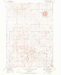 Download a high-resolution, GPS-compatible USGS topo map for Shattuck Butte, ID (1973 edition)