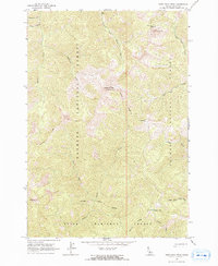 Download a high-resolution, GPS-compatible USGS topo map for Shellrock Peak, ID (1964 edition)