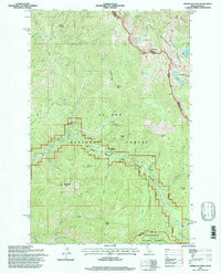 Download a high-resolution, GPS-compatible USGS topo map for Sherlock Peak, ID (1997 edition)