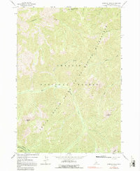 Download a high-resolution, GPS-compatible USGS topo map for Sherman Peak, ID (1991 edition)