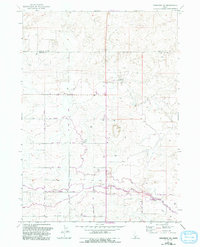 Download a high-resolution, GPS-compatible USGS topo map for Shoshone SW, ID (1993 edition)