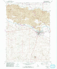 Download a high-resolution, GPS-compatible USGS topo map for Shoshone, ID (1993 edition)