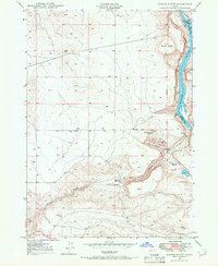 Download a high-resolution, GPS-compatible USGS topo map for Sinker Butte, ID (1966 edition)