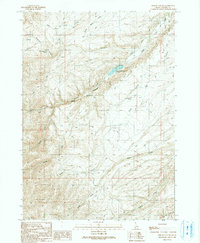 preview thumbnail of historical topo map of Owyhee County, ID in 1990
