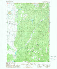Download a high-resolution, GPS-compatible USGS topo map for Skunk Creek Summit, ID (1988 edition)