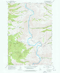 Download a high-resolution, GPS-compatible USGS topo map for Slate Creek, ID (1977 edition)