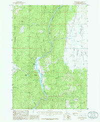 Download a high-resolution, GPS-compatible USGS topo map for Smiths Ferry, ID (1986 edition)