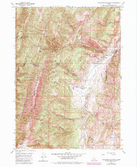 Download a high-resolution, GPS-compatible USGS topo map for Snowdrift Mountain, ID (1984 edition)