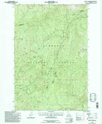 Download a high-resolution, GPS-compatible USGS topo map for Snowy Summit, ID (1997 edition)