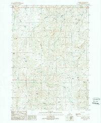 Download a high-resolution, GPS-compatible USGS topo map for Soldier Cap, ID (1989 edition)
