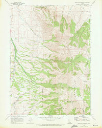 Download a high-resolution, GPS-compatible USGS topo map for South Putnam Mtn, ID (1972 edition)