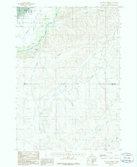 Download a high-resolution, GPS-compatible USGS topo map for Southeast Emmett, ID (1986 edition)