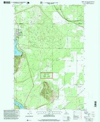 Download a high-resolution, GPS-compatible USGS topo map for Spirit Lake East, ID (1999 edition)
