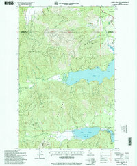 Download a high-resolution, GPS-compatible USGS topo map for Spirit Lake West, ID (1999 edition)