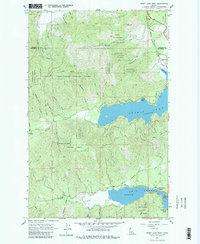 preview thumbnail of historical topo map of Kootenai County, ID in 1961