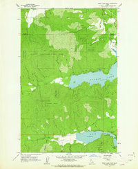 Download a high-resolution, GPS-compatible USGS topo map for Spirit Lake West, ID (1963 edition)