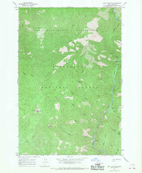 Download a high-resolution, GPS-compatible USGS topo map for Spot Mountain, ID (1968 edition)