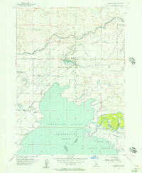 preview thumbnail of historical topo map of Bingham County, ID in 1955