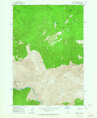 Download a high-resolution, GPS-compatible USGS topo map for Square Top, ID (1964 edition)