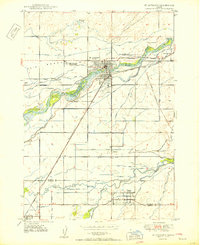 Download a high-resolution, GPS-compatible USGS topo map for St Anthony, ID (1950 edition)