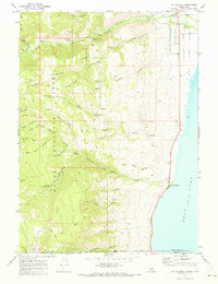 Download a high-resolution, GPS-compatible USGS topo map for St Charles, ID (1973 edition)