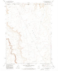 Download a high-resolution, GPS-compatible USGS topo map for State Line Camp, ID (1978 edition)