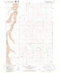 Download a high-resolution, GPS-compatible USGS topo map for Stiff Tree Draw, ID (1979 edition)